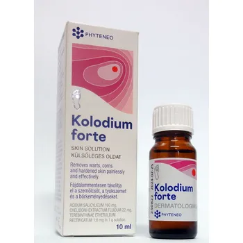 Lék na kožní problémy, vlasy a nehty Kolodium forte 10ml na bradavice