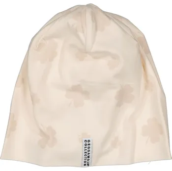 Kojenecká čepice Dětská tenká bambusová čepice Beige clover Geggamoja Velikost: 44-46cm (6-12 měsíců) XXS