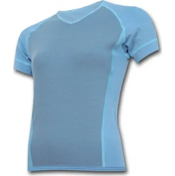 Oblečení a móda Sensor Active triko krátký rukáv dámské Barva: Modrá/Proužek, konfekční velikost: M