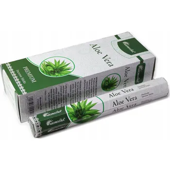 Čajovna INDICKÉ VONNÉ TYČINKY AROMATIKA ALOE VERA 20 KS ALOE
