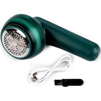 Odžmolkovač Odstraňovač žmolků - odžmolkovač, USB nabíjecí - 2 zelená tmavá