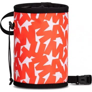 lezecké magnezium MAMMUT Gym Print Chalk Bag hot red