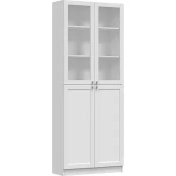 regál TPS Vitrína Pafos 2D2S 80 cm, bílá