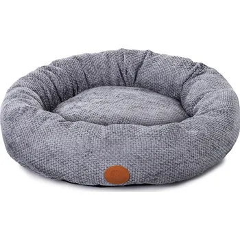 Pelíšek pro psa JK ANIMALS kulatý pelíšek Yuta šedý 60 x 16 cm