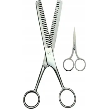 Kadeřnické nůžky Oboustranné efilační nůžky Apekt 18