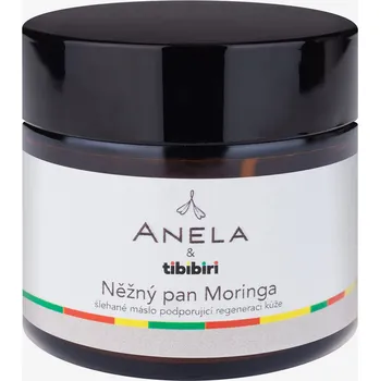 Tělový krém Anela Něžný pan Moringa Obsah: 50 ml šlehané máslo pro přirozenou regeneraci kůže