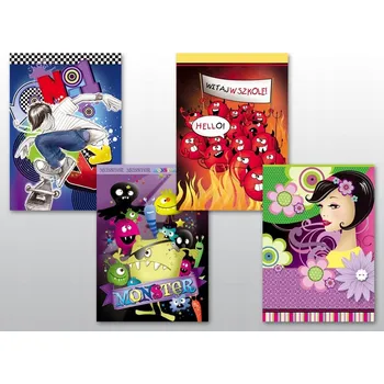 Sešit Linkovaný sešit A5 DeltaGraphix 32 listů