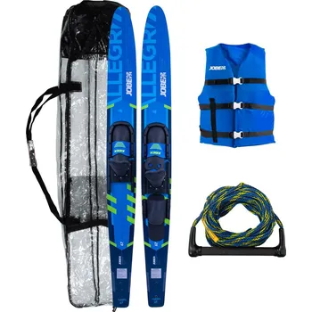 Vodní lyže Párové vodní lyže jobe Allegre 67" Combo Skis Blue v setu