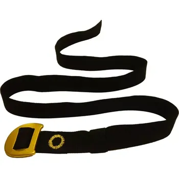 Opasek CAMP Webbing Belt Black/Yellow