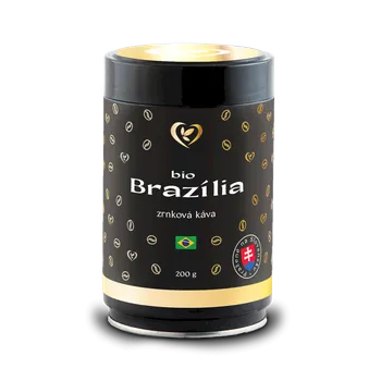 Káva BIO zrnková káva Brazílie 200g