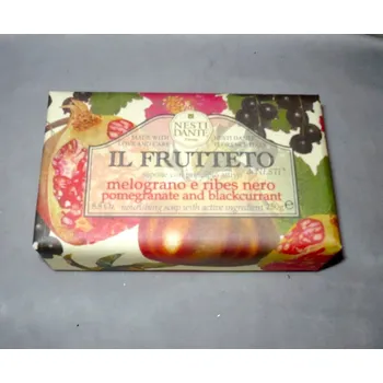 Mýdlo Mýdlo Il frutteto - granátové jablko a černý rybíz 250g