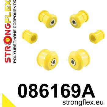 Silentblok nápravy 086169A: Strongflex Sada silentbloků předního zavěšení varianta SPORT Custom
