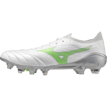 Kopačky Mizuno MORELIA NEO IV β ELITE MIX(U) White/Neon Green/Cool Gray 3C P1GC254237 Velikost: 45