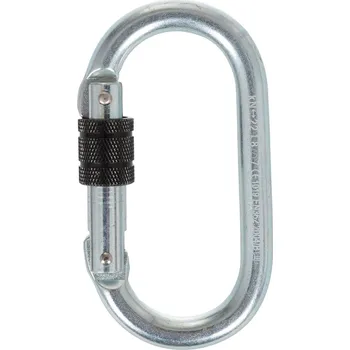 Jištění VI.6+ Horolezecká Karabina Vi.6+ Ovo ČERNÁ|ŠEDÁ