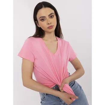 Dámské tričko Tričko CLM-TS-1639.12 BASIC FEEL GOOD Barva: Růžová, Velikost: S