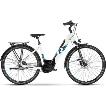 Elektrokolo Raymon CityRay E 7.0 28" Low White/blu velikost rámu: M