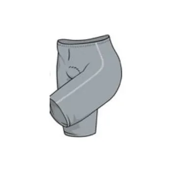 Cyklistické oblečení Cyklistické kalhoty šedé 1+1 ZDARMA konfekční velikost: XXL