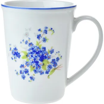 Český porcelán, Dubí Hrnek Erin 420 ml pomněnky