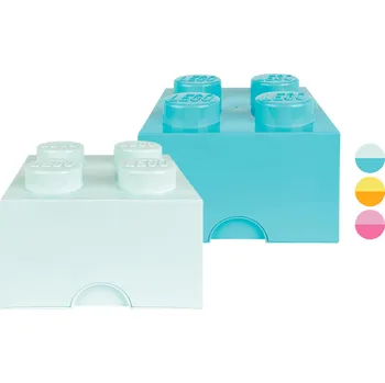 Úložný box LEGO Úložný box stohovatelný 4, 2 kusy