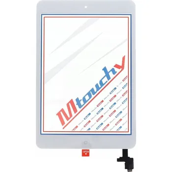 Náhradní díl pro mobilní telefon MUSTTBY Dotyková obrazovka + lepicí páska + Home button pro iPad Mini 2 (bílý)