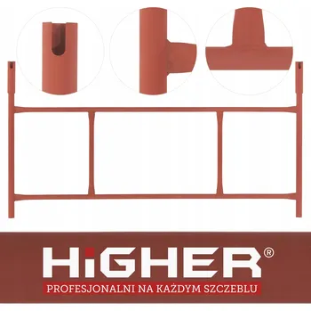 Lešení Lešení stavební, typ Varšava, lakované x 18 rámů