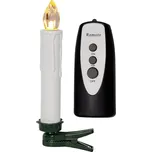 STAR TRADING Bezdrátové LED svíčky na stromeček Outdoor – 10 ks (+ ovladač)