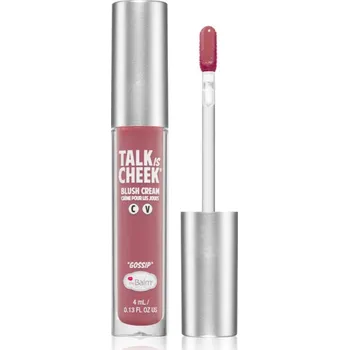 Přípravek na tvář theBalm Talk is Cheek krémová tvářenka odstín Gossip 4 ml