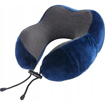 Polštář Polštář z šedé velurové paměťové pěny s odnímatelným povlak