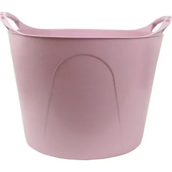Zdenické nářadí Nádoba flexi, pružná, barevná 43l (bílá, růžová)