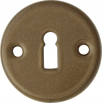 Dveřní kování Vnitřní klika Domino Štítek s otvorem pro klíč