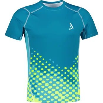 Pánské tričko Pánské funkční kompresní triko premium ALTISPORT VOJ/ALM109TR04 EMERALD-FLUO XL