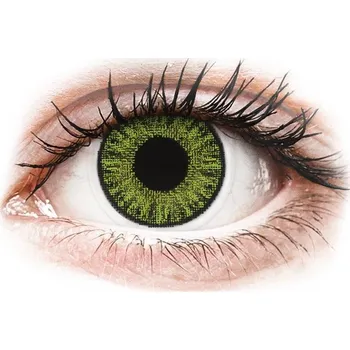 Kontaktní čočky TopVue Color - dioptrické jednodenní (10 čoček) Fresh green 608227_13861869