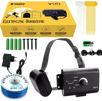 Kosmetika pro psa Elektrický ohradník s výcvikovým obojkem a výcvikovým setem - RENEW FORCE W-023