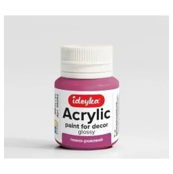 Set školních potřeb Farba akrylowa Ciemny róż 20ml