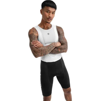 SIROKO Pánské cyklistické kraťasy Mortirolo Černá 2XL BÍLÁ|ČERNÁ