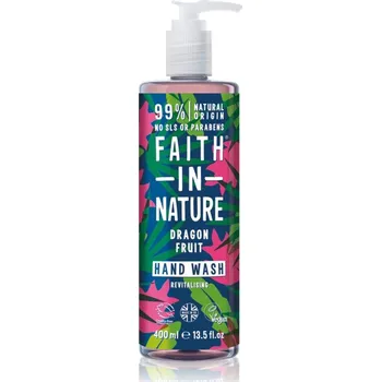 Mýdlo Faith In Nature Dragon Fruit přírodní tekuté mýdlo na ruce s revitalizačním účinkem 400 ml