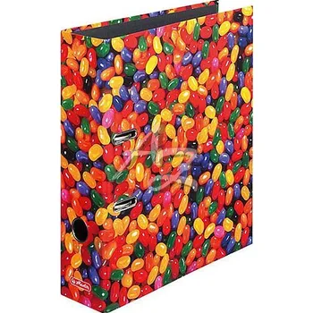 Herlitz pořadač pákový maX.file A4/80mm Rado Lamino Bonbóny