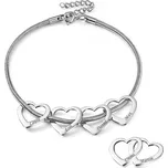Dámský náramek z chirurgické oceli Variante Family Heart
