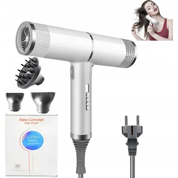 Fén Lehký Profesionální Ionizační Fén s Difuzérem 1000W