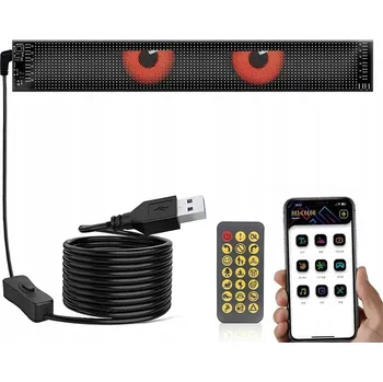 LED Světlo Devil's Eye s displejem do auta / kamionu