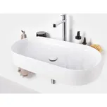 Nábytkové umyvadlo oválné Ravak Yard 50 cm bílé