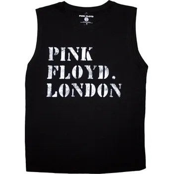 Pánské tričko Pink Floyd Tričko Stencil Logo Unisex Black L
