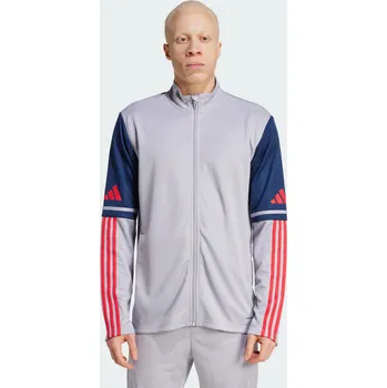ADIDAS Bunda Squadra 25 Training 3XL MODRÁ|ČERVENÁ|ŠEDÁ