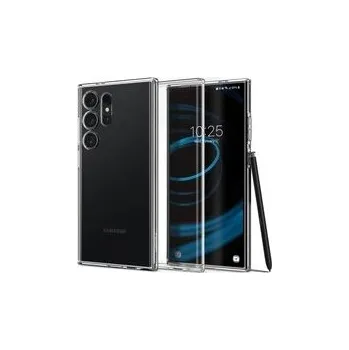 Pouzdro na mobilní telefon Spigen Liquid Crystal kryt Samsung Galaxy S24 Ultra čirý