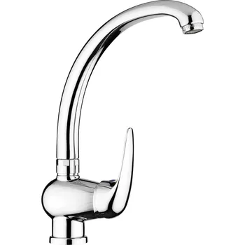 Vodovodní baterie Paffoni DUEMILA dřezová stojánková baterie Barva: Chrom DU181CR