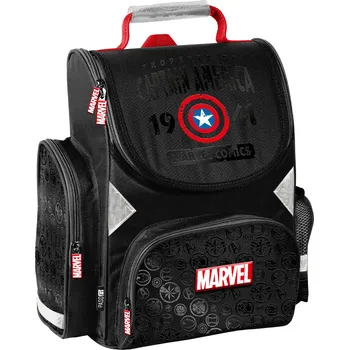Školní batoh PASO Školní aktovka Captain America Marvel Černá