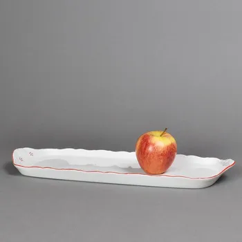 G.Benedikt 1882, Karlovy Vary Podnos 37 cm Verona Valbella červená X8988