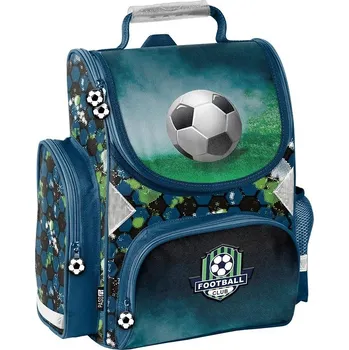 Školní batoh PASO Školní aktovka Football Modrá