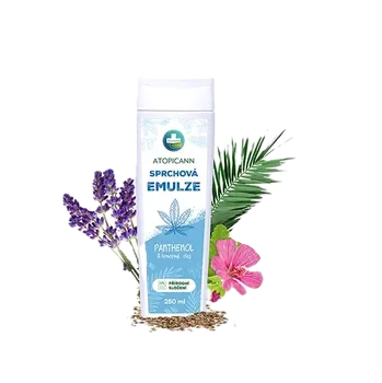 Šampon Konopná sprchová emulze, přírodní, Atopicann, 250 ml