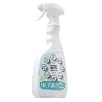 Chov hospodářského zvířete VETERINOL roztok 500 ml - rozprašovač